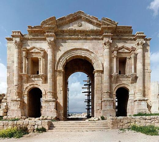 ג'אראש Jerash Ruins Hotel מראה חיצוני תמונה